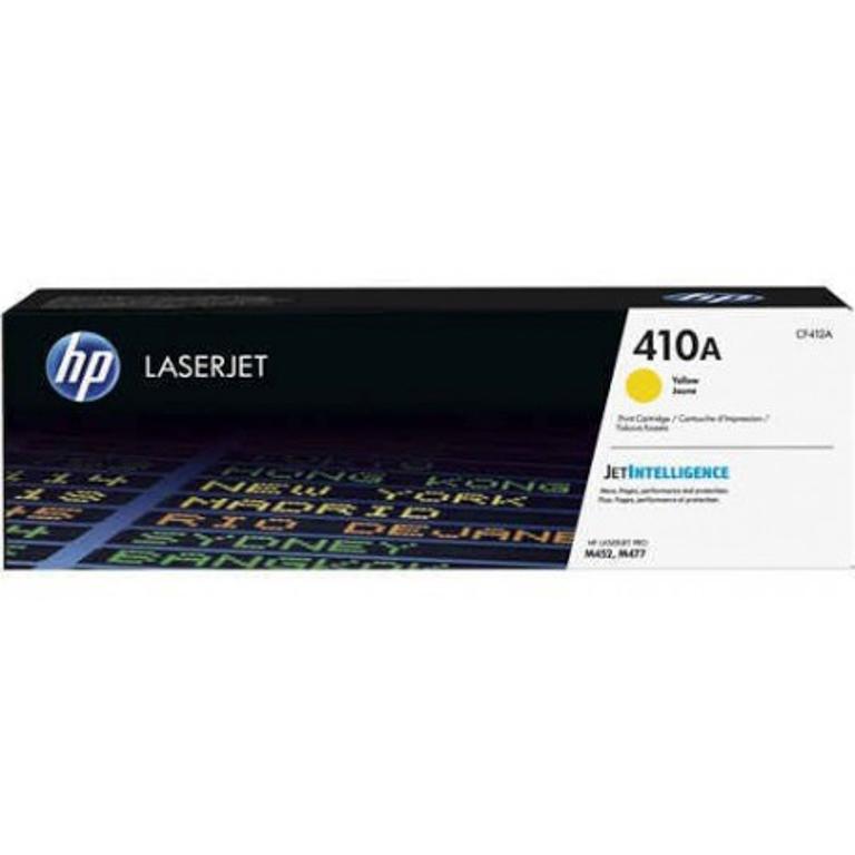 HP 410A, CF412A, Tóner Original Amarillo