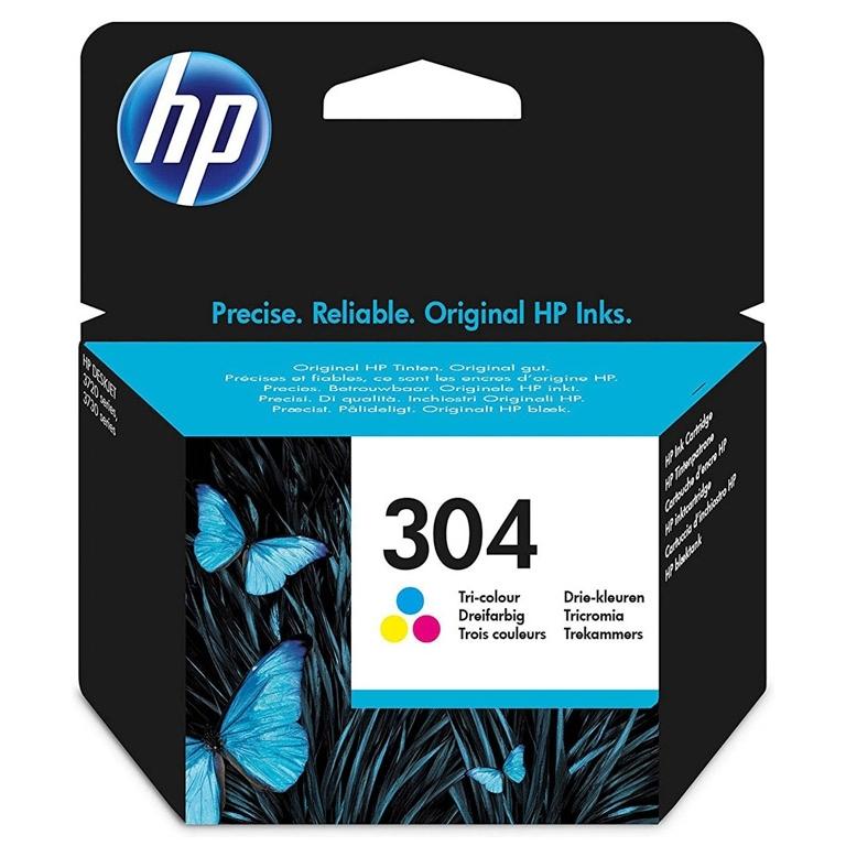 HP 304, N9K05AE, Cartucho Tinta Tricolor