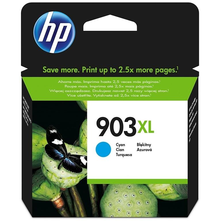 HP 903XL, T6M03AE, Cartucho Tinta Cian, Alta Capacidad