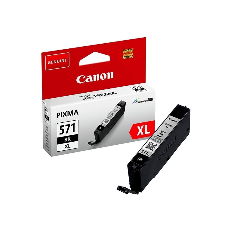 Canon CLI-571XL, 0331C001, Cartucho Tinta Negro, Alta Capacidad