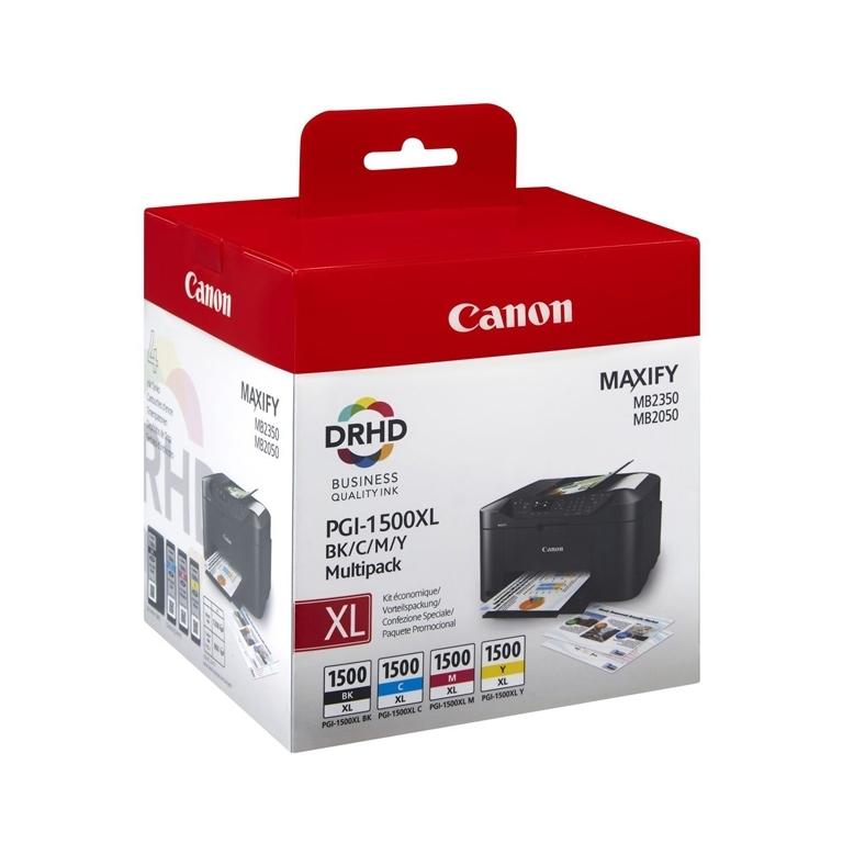 Canon PGI-1500XL Maxify, 9182B010, Multipack Cartuchos Tinta, Alta Capacidad