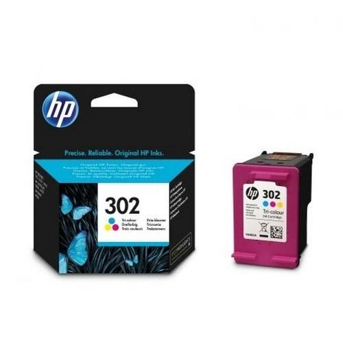 HP 302, F6U65AE, Cartucho Tinta Tricolor