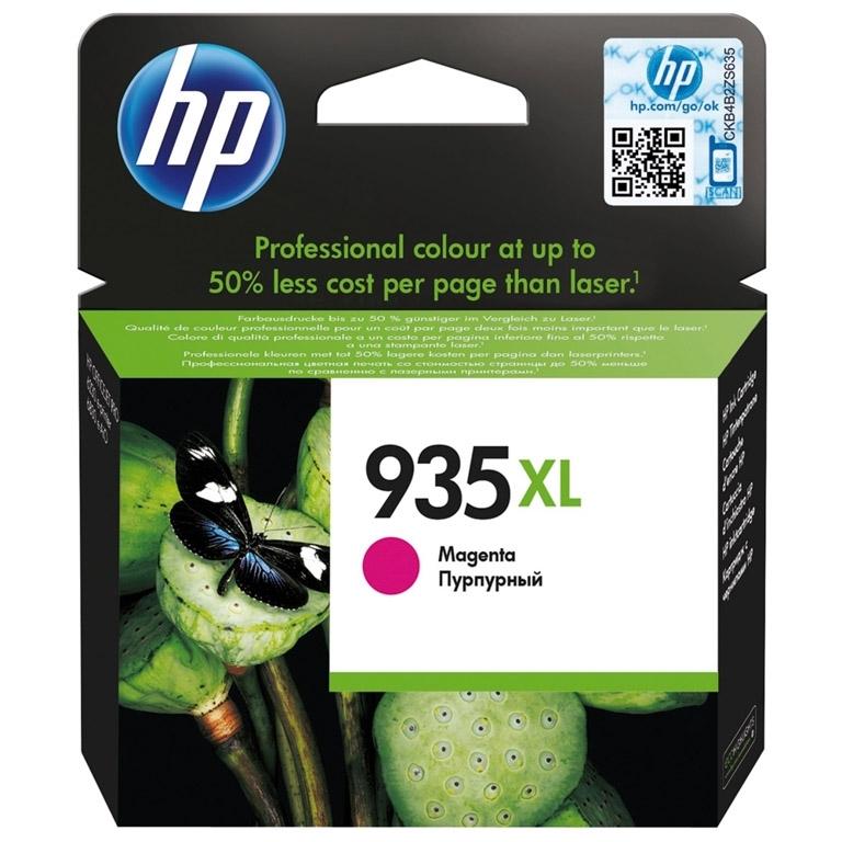 HP 935XL, C2P25AE, Cartucho Tinta Magenta