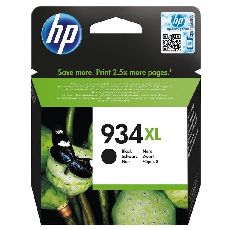 HP 934XL, C2P23AE, Cartucho Tinta Negro