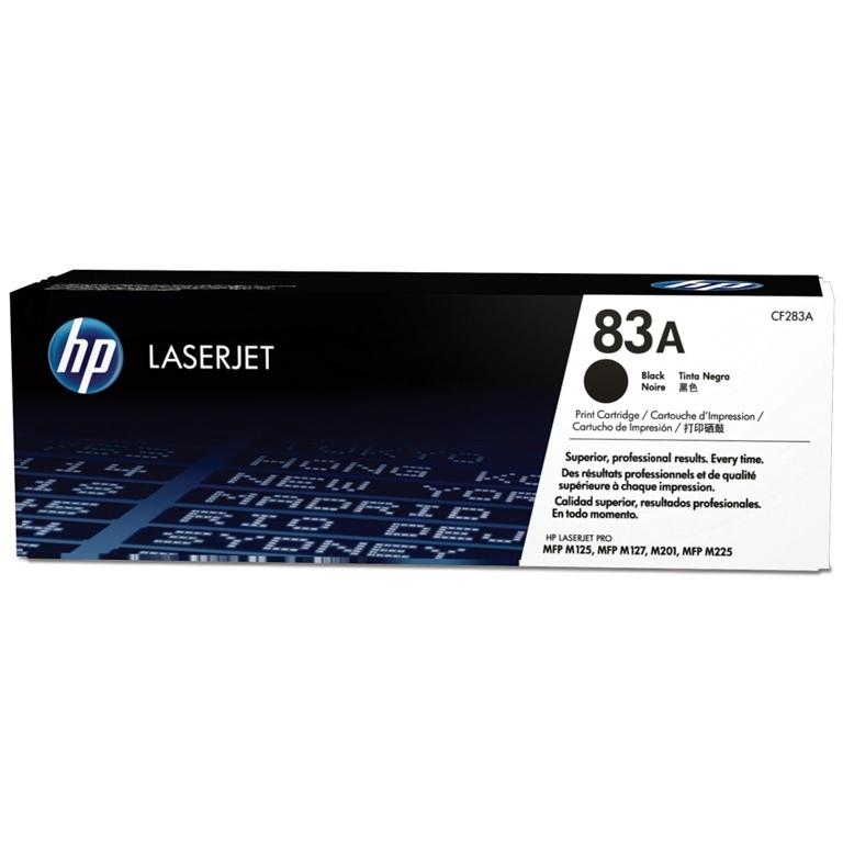 HP 83A, CF283A, Tóner Original Negro