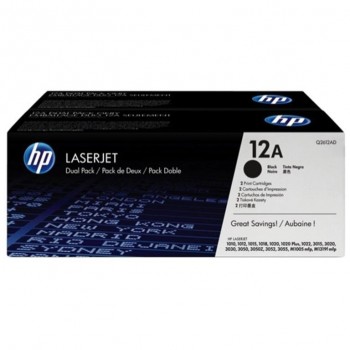 TONER HP LASERJET 1010/1012 (12A) (PACK 2)