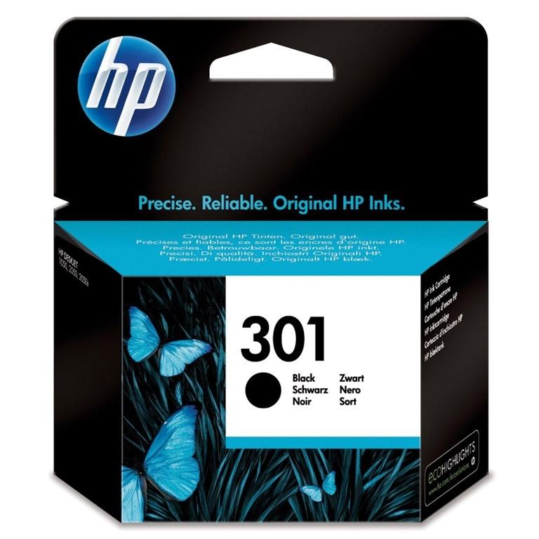 HP 301, CH561EE, Cartucho Tinta Negro