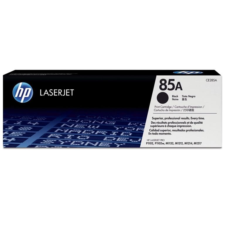 HP 85A, CE285A, Tóner Original Negro
