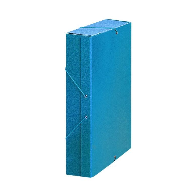 Karman Carpeta Proyecto Cartón Lomo 70 mm Azul