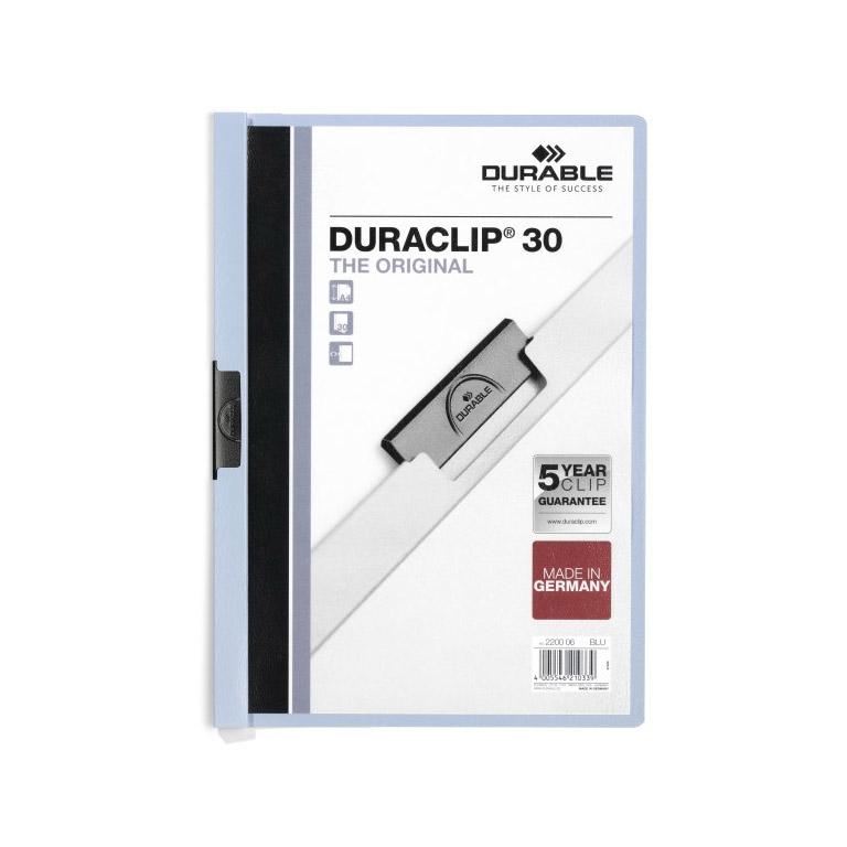 Duraclip Carpeta 30 Hj. Az.Cl.