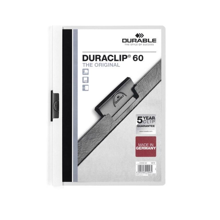 Duraclip Carpeta 60 Hjas Blan