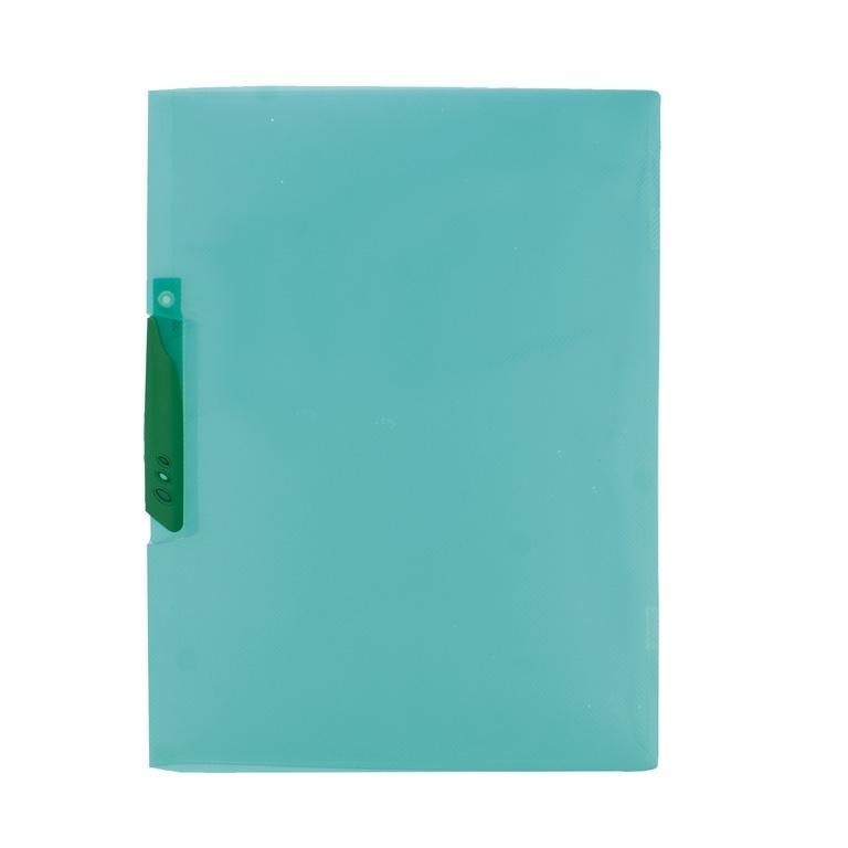 Plus Office Dossier F-08 Pinza Plástico 30 Hojas Verde
