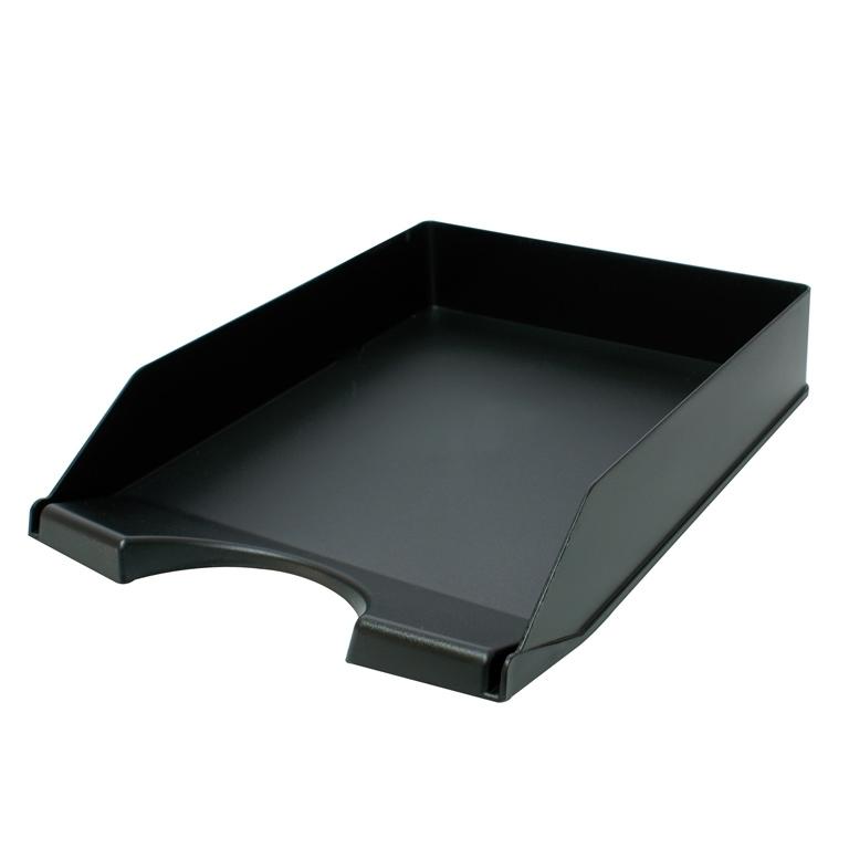 Plus Office Bandeja Sobremesa Negro Opaco