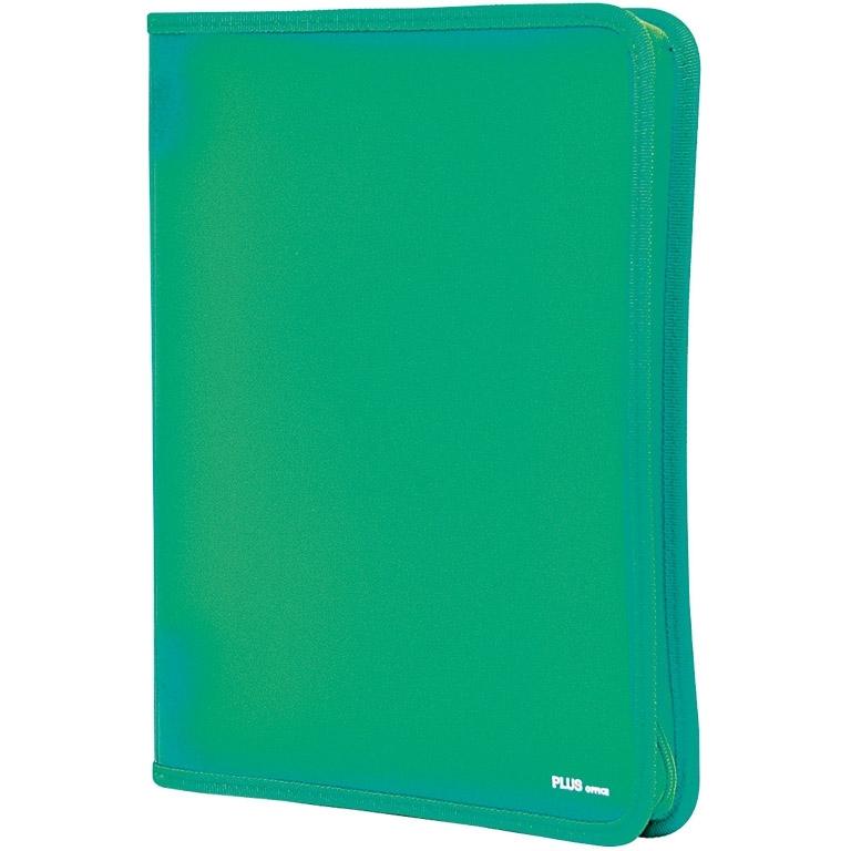 Plus Office Carpeta Cremallera A4 Verde