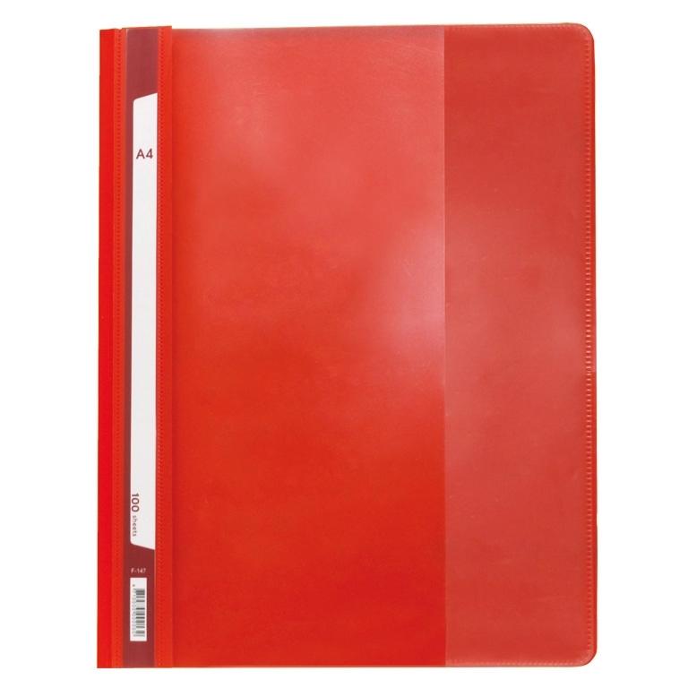 Plus Office Dossier A4 Fástener Plástico 100 Hojas Rojo