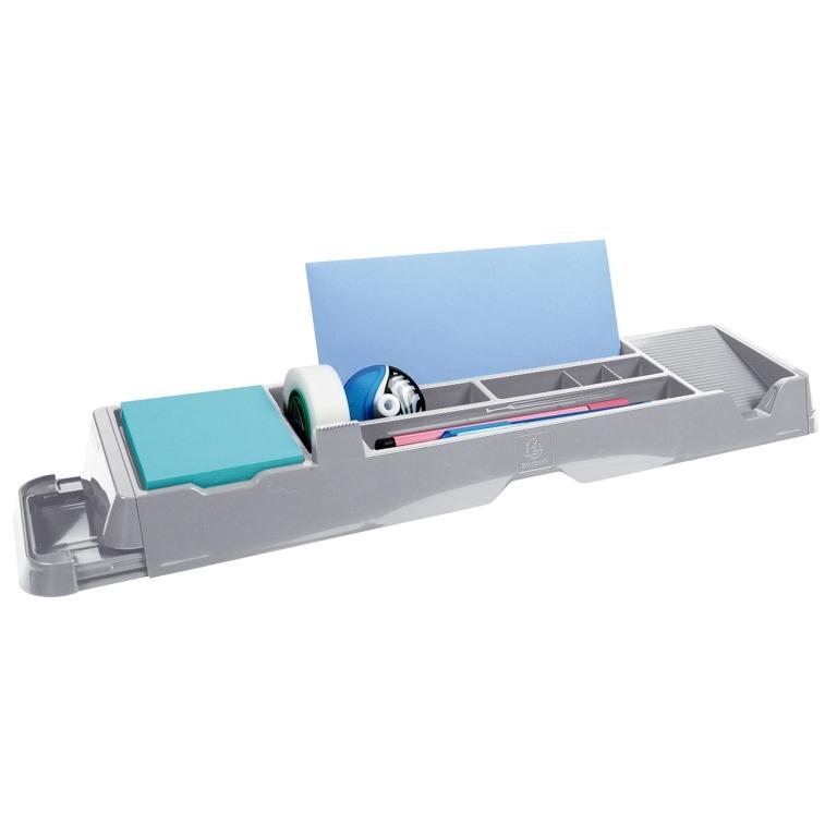 Exacompta Glossy Organizador Sobremesa 7 Compartimentos Gris