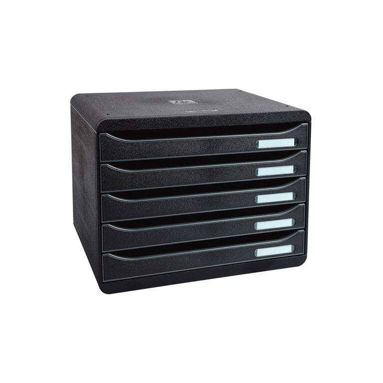 Exacompta Big-Box Plus Apaisada Ecoblack Negro