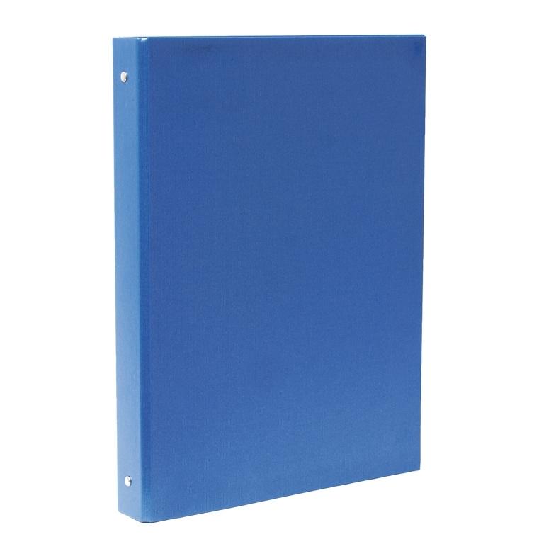 Plus Office Carpeta Cartón Forrado Folio 4 Anillas 25mm Azul