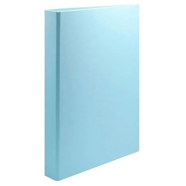 Plus Office Carpeta Polipropileno Folio 4 Anillas 25mm Azul Pastel
