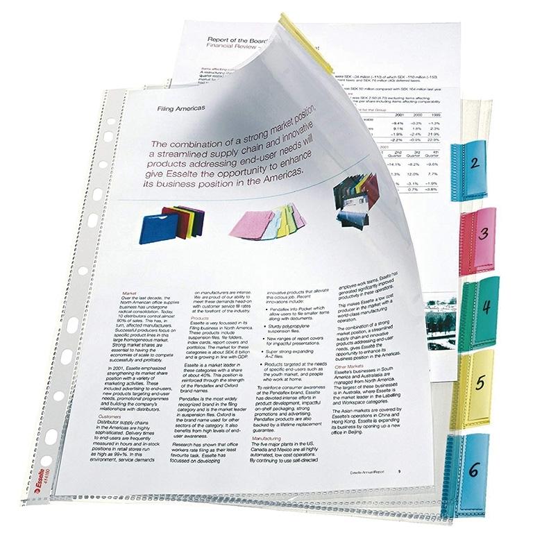 Leitz Funda Multitaladro A4 6 Pestañas