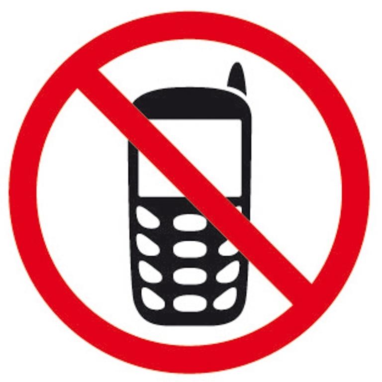 Apli Etiqueta Señalización Adhesiva "Prohibido Movil"