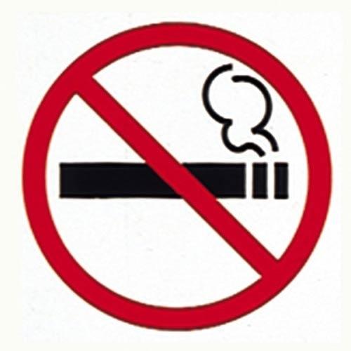 Apli Etiqueta Señalización Adhesiva "Prohibido Fumar"