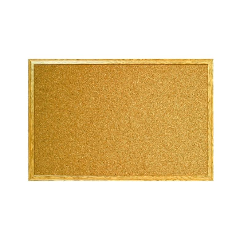 Plus Office Tablero Corcho Madera 60x40 cm