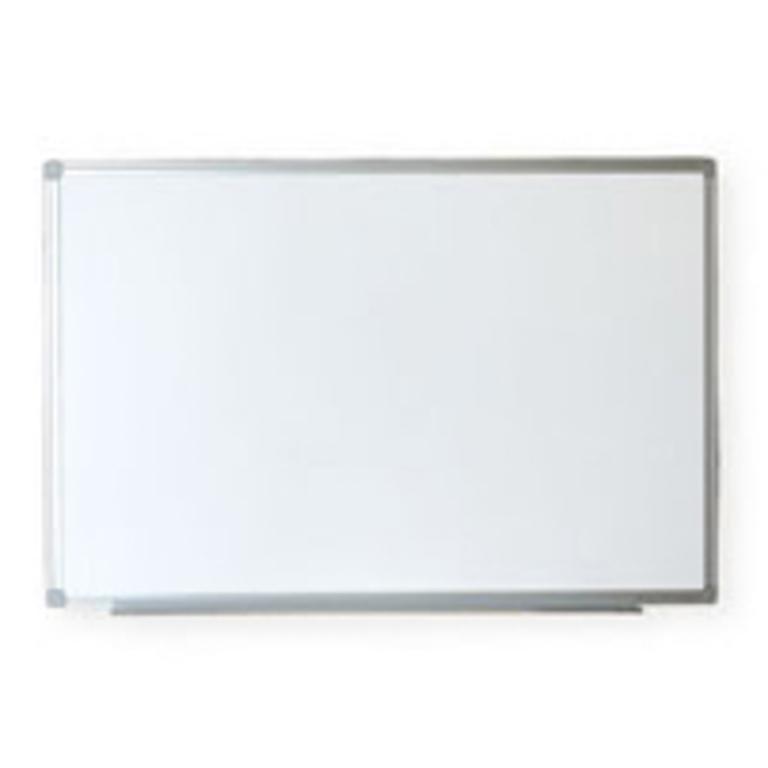 Plus Office Pizarra Blanca Melamina Marco Aluminio 180x120 cm