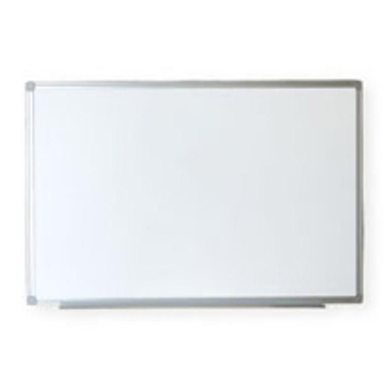 Plus Office Pizarra Blanca Melamina Marco Aluminio 240x120 cm
