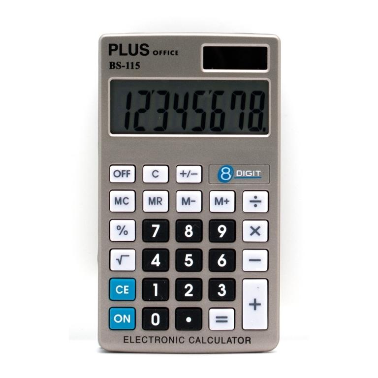 Plus Office BS-115 Calculadora Bolsillo 8 Dígitos