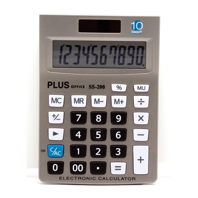 Plus Office SS-200 Calculadora Sobremesa 10 Dígitos