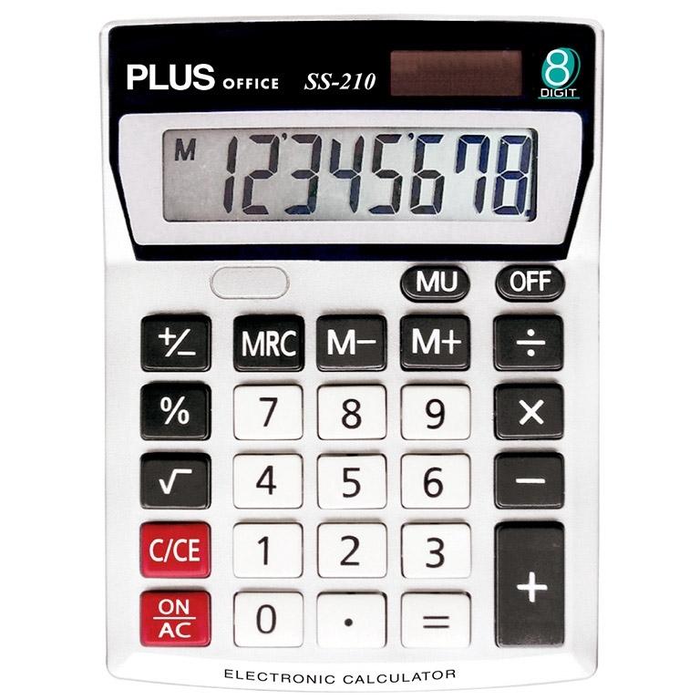 Plus Office SS-210 Calculadora Sobremesa 8 Dígitos