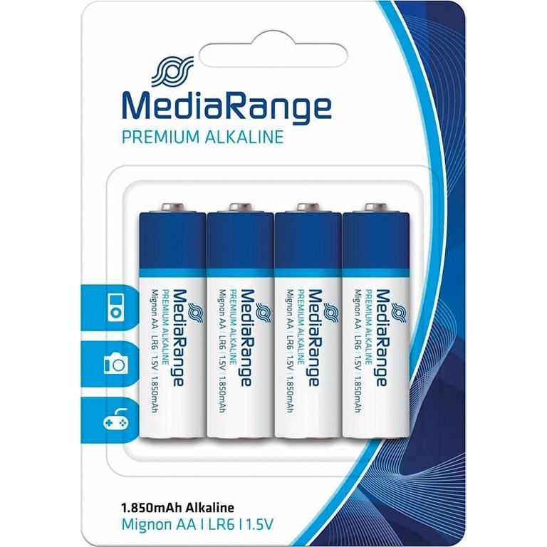 MediaRange AA Pilas Alcalinas 1.5V LR03 (4 Uds.)