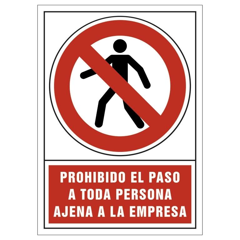 Sys Pictograma Proh.Paso Persona Ajen