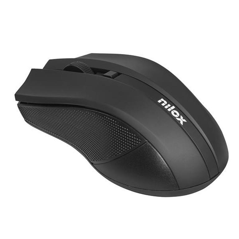 Nilox Ratón Óptico Inalámbrico 1600 Dpi Negro