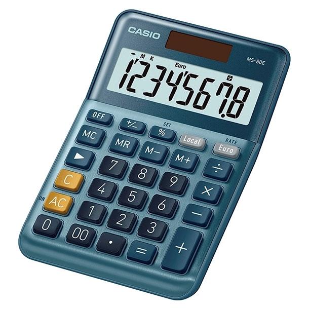 Casio MS-80E Calculadora Sobremesa 8 Dígitos