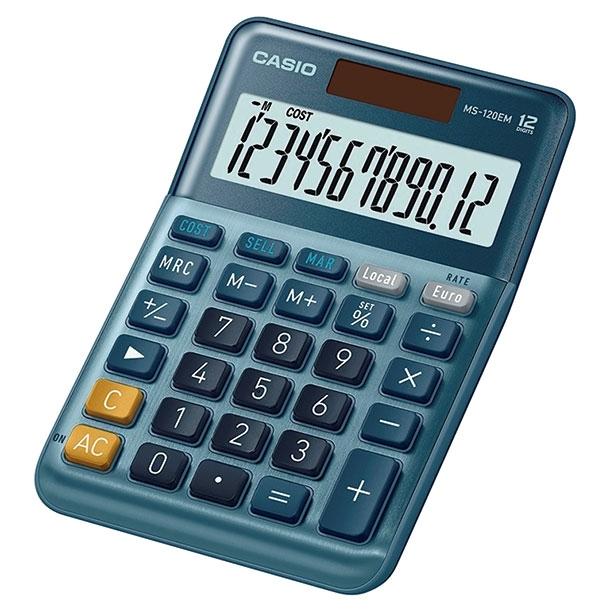Casio MS-120EM Calculadora Sobremesa 12 Dígitos