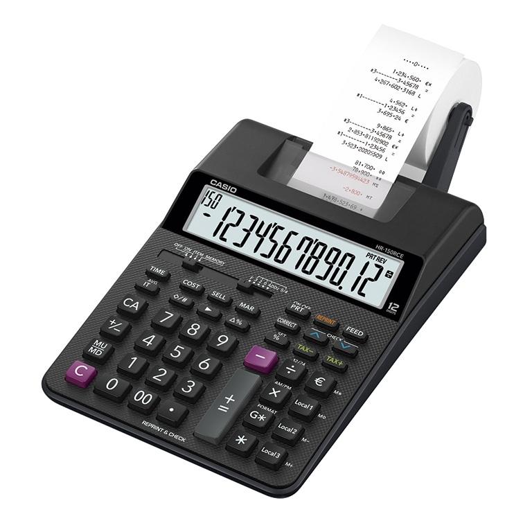 Casio HR-150RCE Calculadora Impresora 12 Dígitos