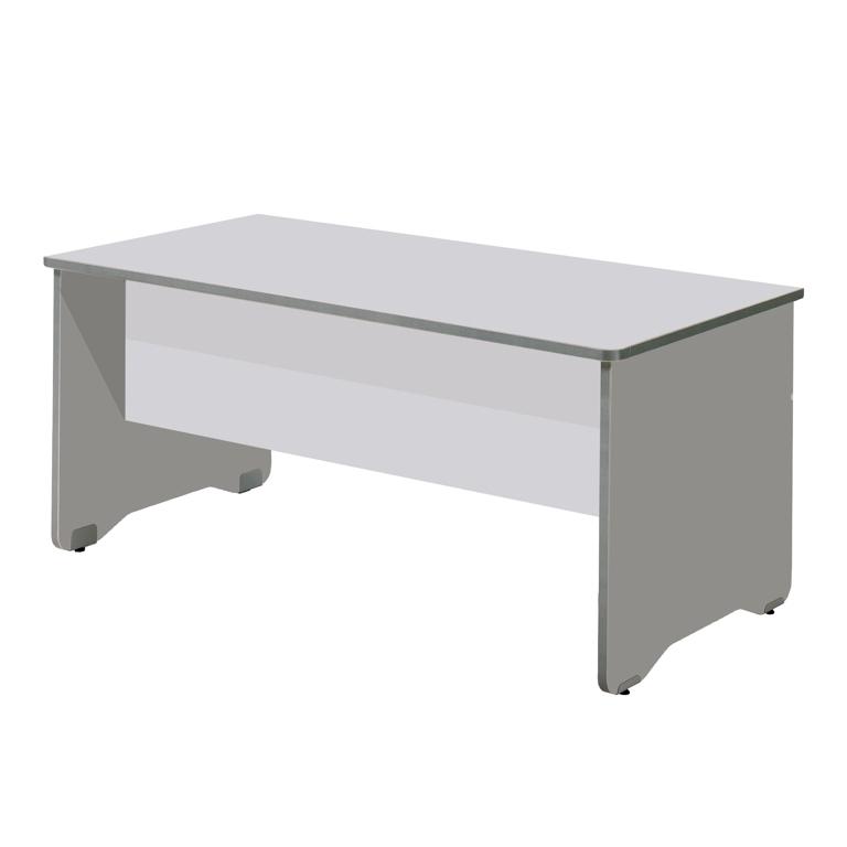 Rocada Mesa 200X80 Cm. Estructura Aluminio Tablero Gris S