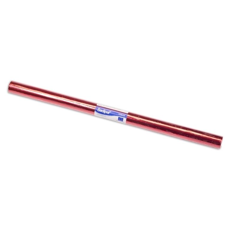 Sadipal Rollo Papel Celofan 25Hj. 50X65 Rojo