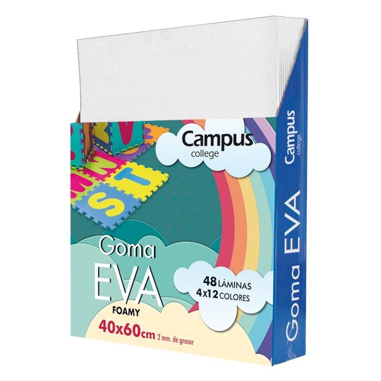 Campus Goma Eva 40X60 Blanco