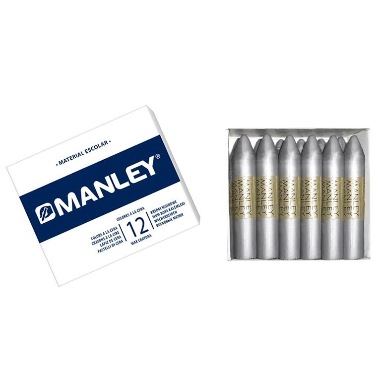 Manley  Cera Blanda Monocolor Plata (12)