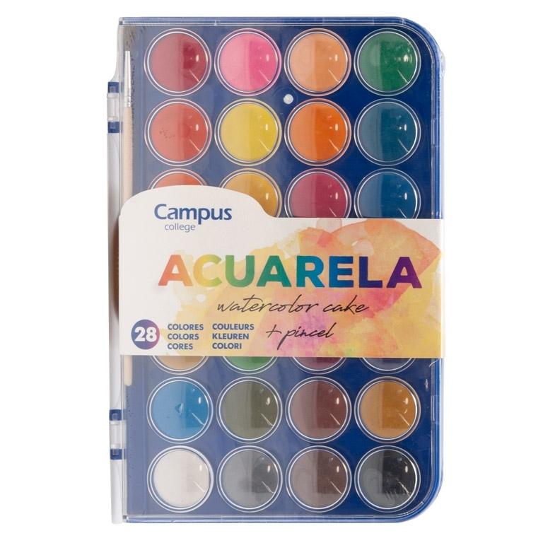 Campus Acuarela 28 Pastillas