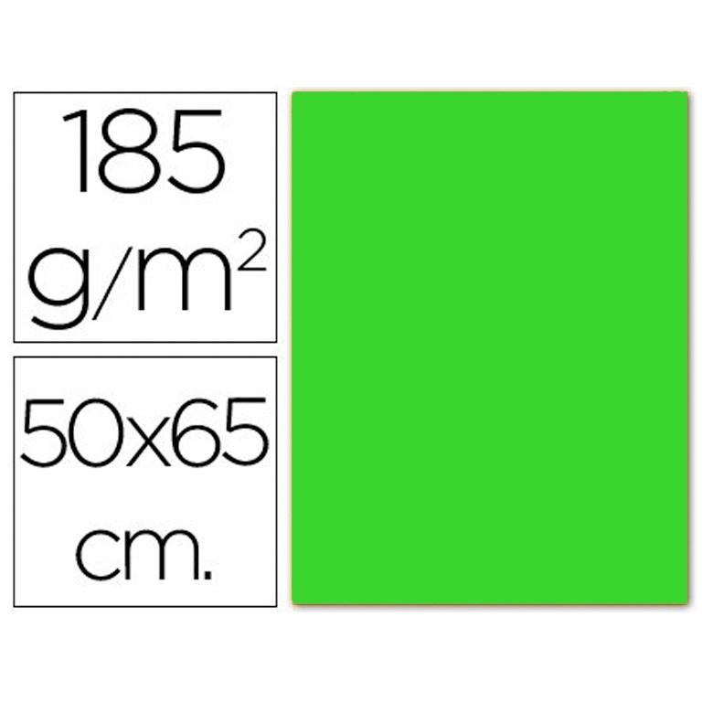 Canson Iris Vivaldi Cartulina 500X650 250Gr Fluor Verde