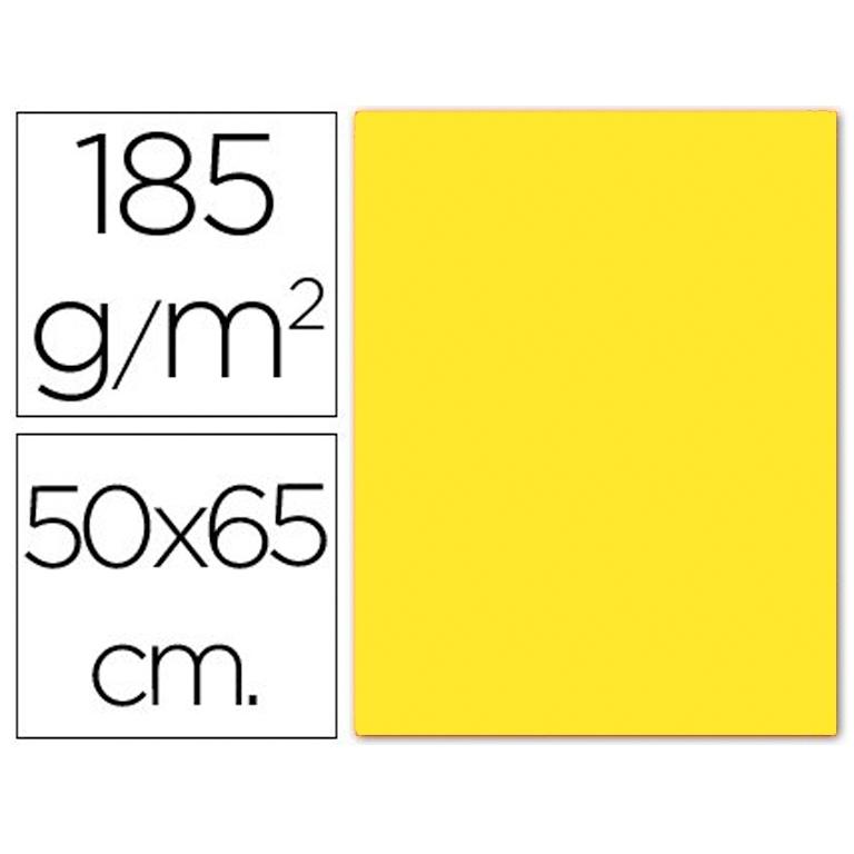 Canson Iris Vivaldi Cartulina 500X650 250Gr Fluor Amarillo