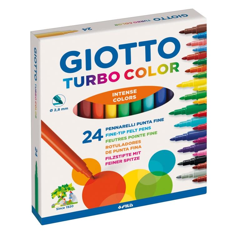 Gio Rotulador Punta Estandar Turbo Color (24) tto