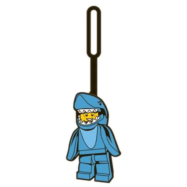 Lego Llavero Etiqueta Equipaje Tiburón