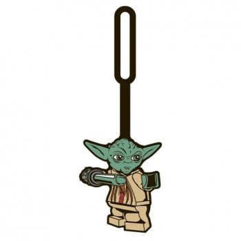 LLAVERO ETIQUETA EQUIPAJE BABY YODA - LEGO