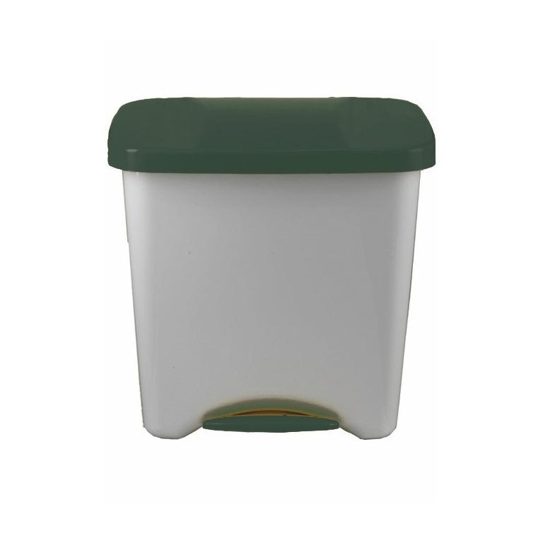 Dahi Papelera Pedal Bco 50L Verde