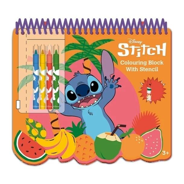 Disney Libro Para Colorear Espiral Stitch
